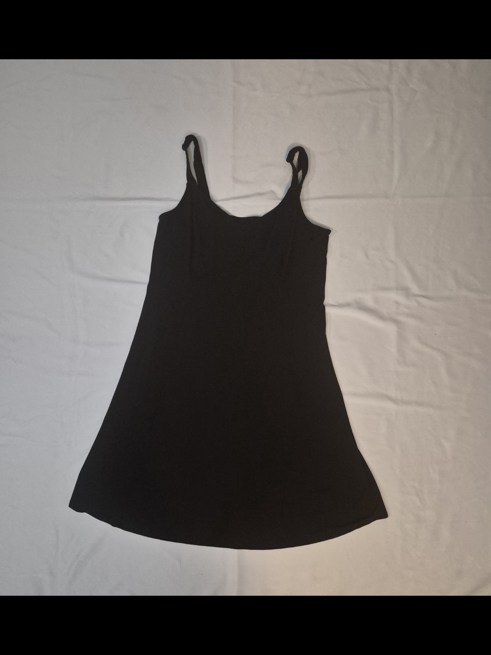 Torrid Super Soft Black Knit Mini Dress Size 0 Flowy Adjustable Straps